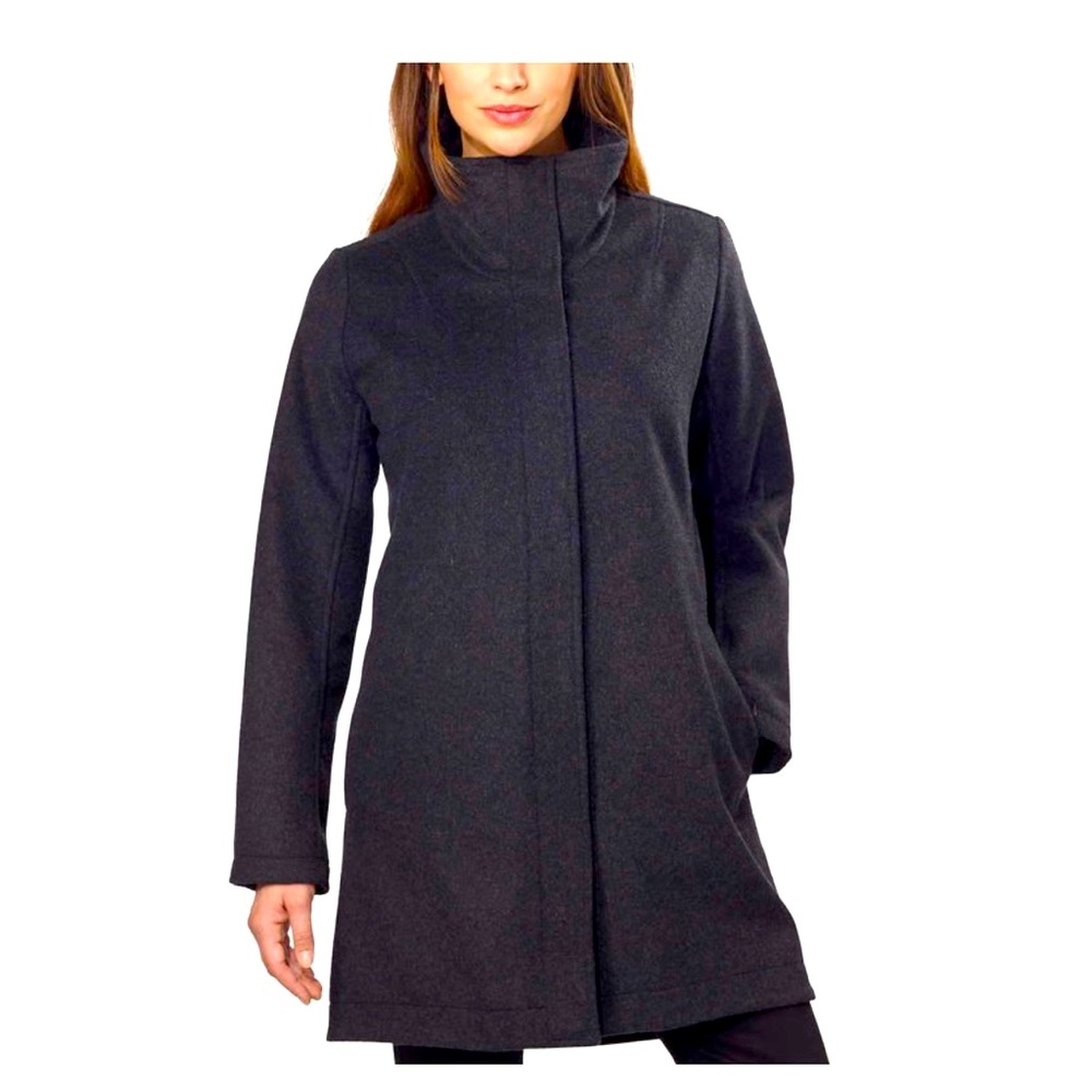 Pendleton | Women's Water Resistant Charcoal Wool Jacket | Size Small.
